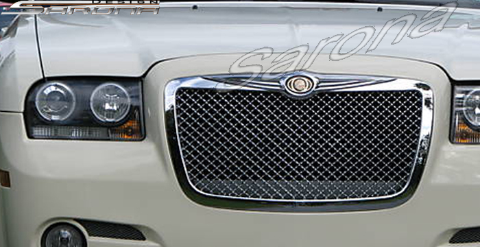 Custom Chrysler 300C Grill  Sedan (2004 - 2008) - $129.00 (Manufacturer Sarona, Part #CR-001-GR)